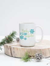 baby its cold winter holiday christmas mug