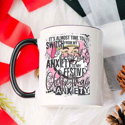 Christmas Anxiety Coffee Mug