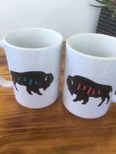 Mr and Mrs Buffalo Mugs