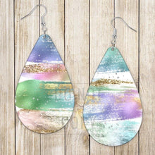 Pastel Glitter Earrings