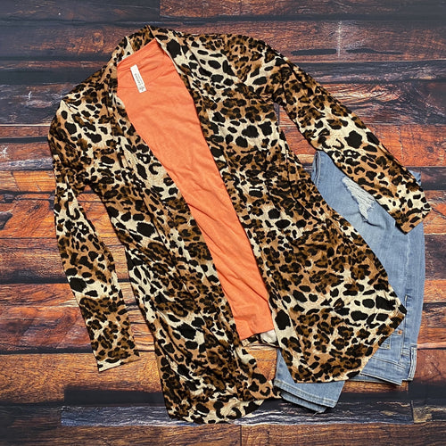Leopard Cardigan