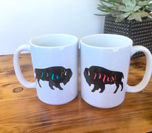 Mr and Mrs Buffalo Mugs