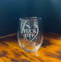 F Off Valentine’s Wine Glass