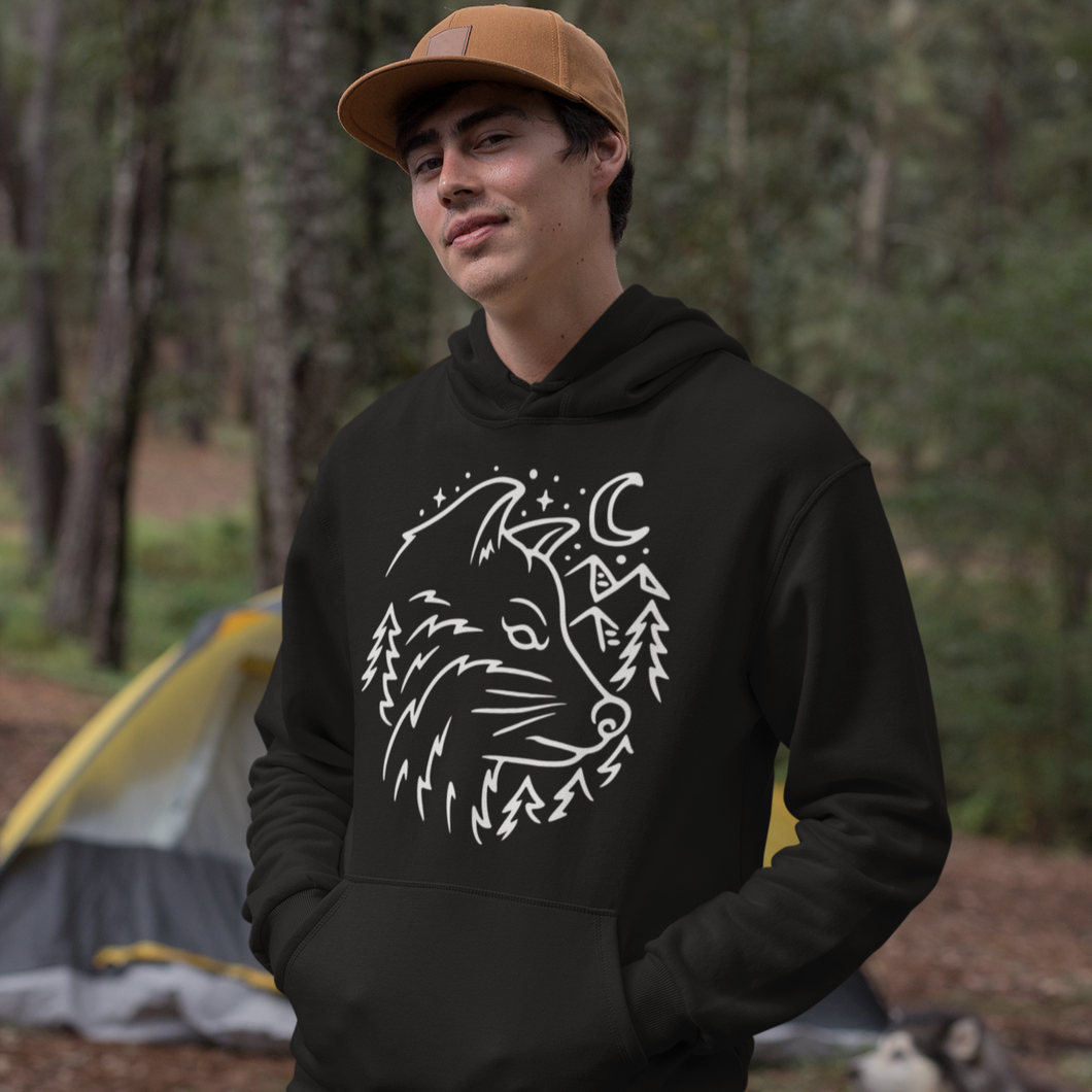 Wolf Forest Hoodie or Tee
